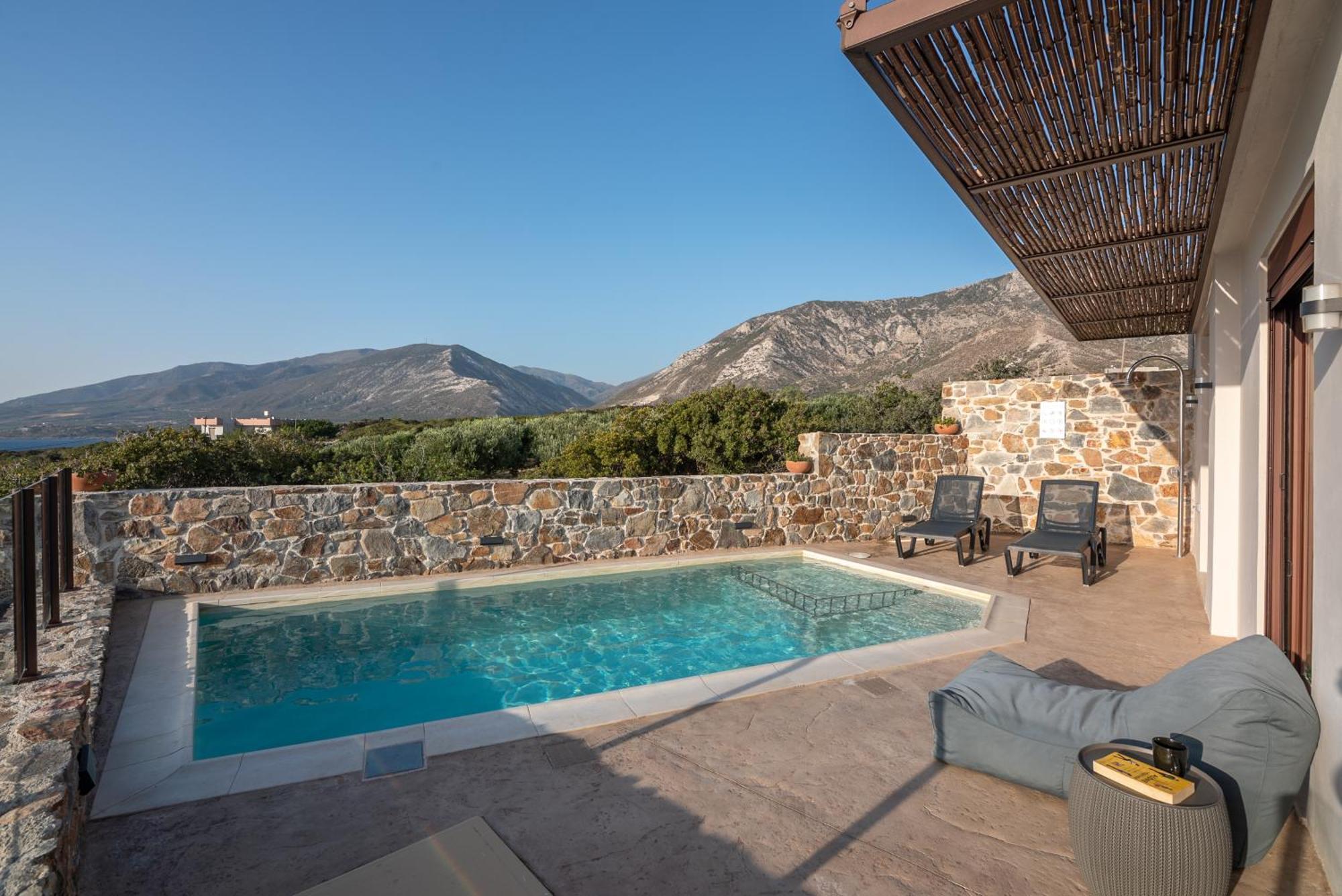 Sia Elafonisi Pool House Villa Exteriör bild