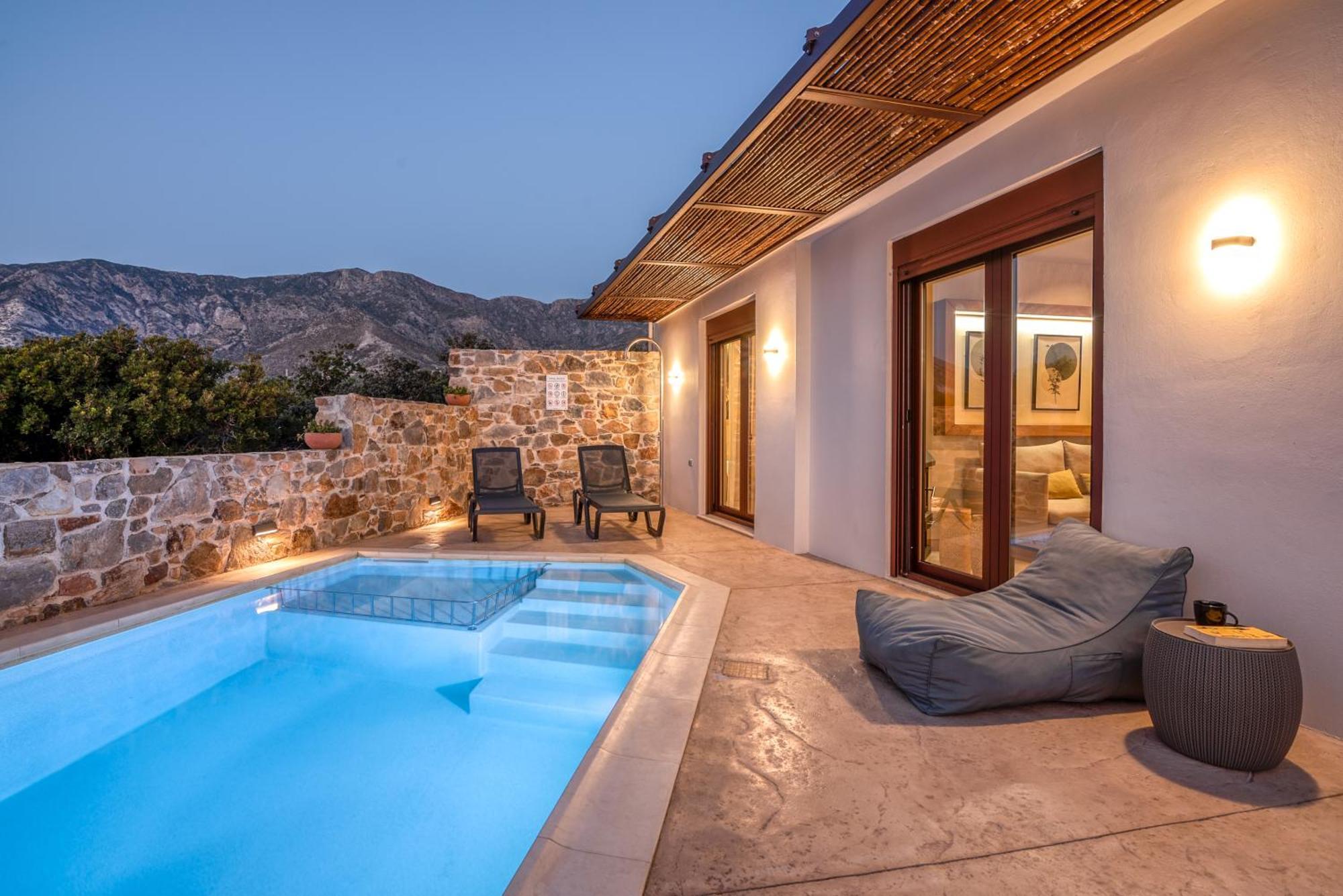 Sia Elafonisi Pool House Villa Exteriör bild