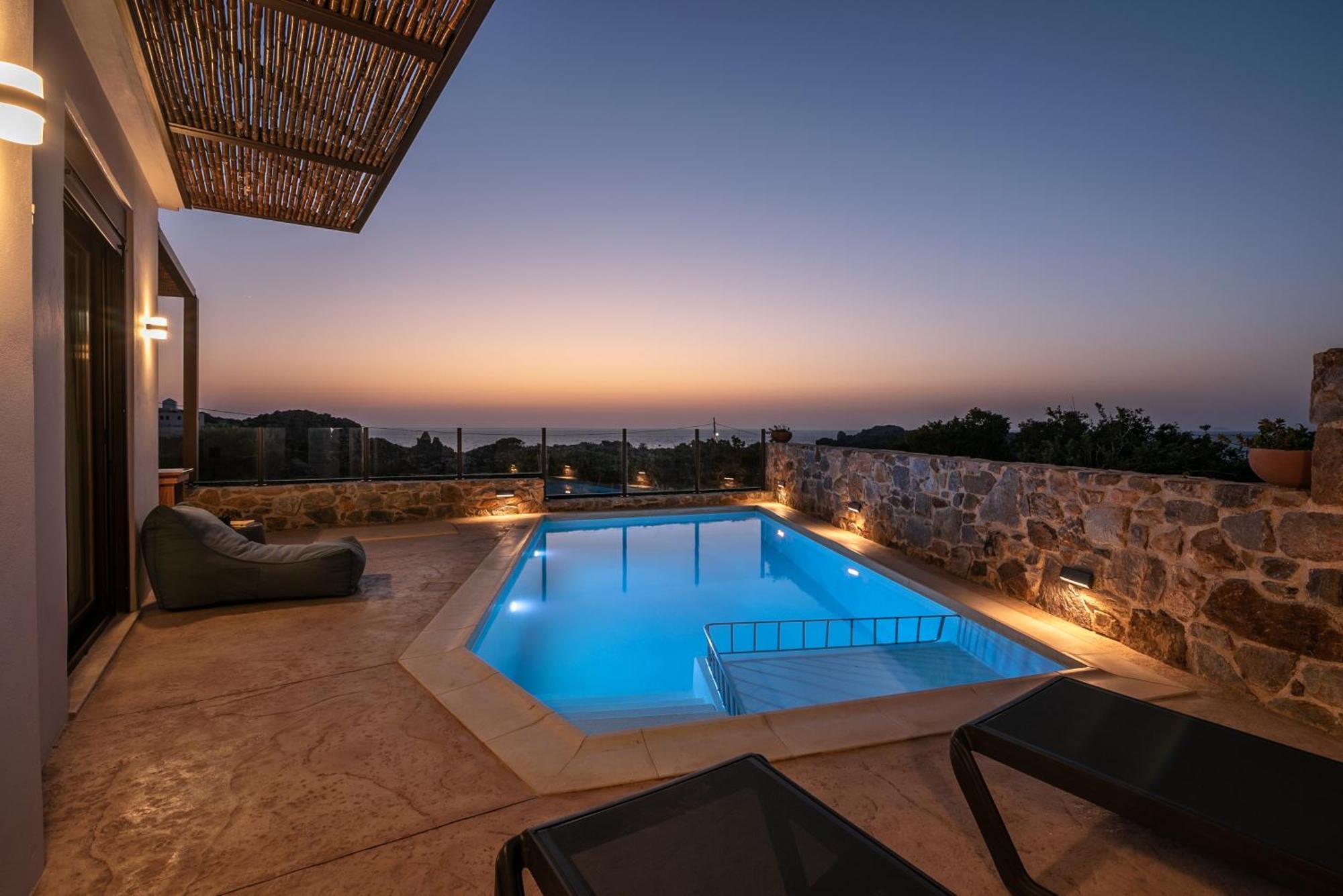 Sia Elafonisi Pool House Villa Exteriör bild